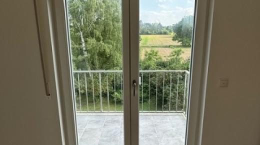 Balkontür Innenansicht