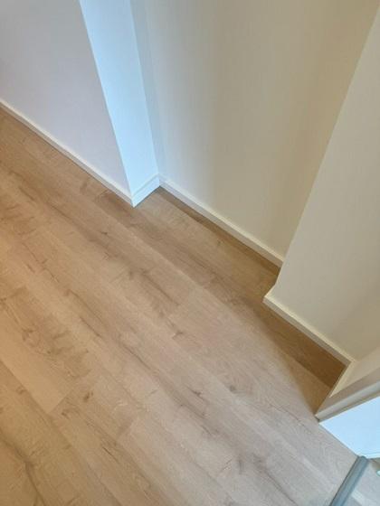 Vinylboden in Eiche Detailaufnahme